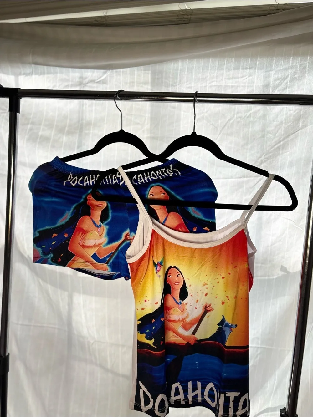Pocahontas Graphic Tank and Top - Multicolor
